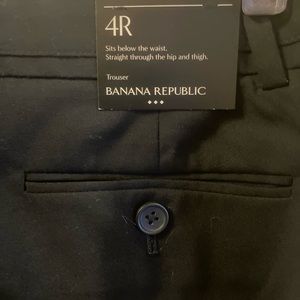 Nwt banana republic trousers size 4 “Martin fit”